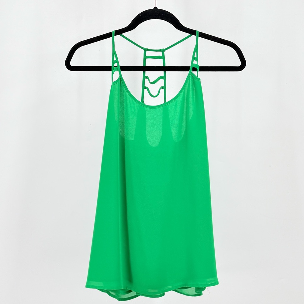 Naked Zebra Emerald Strappy Blouse